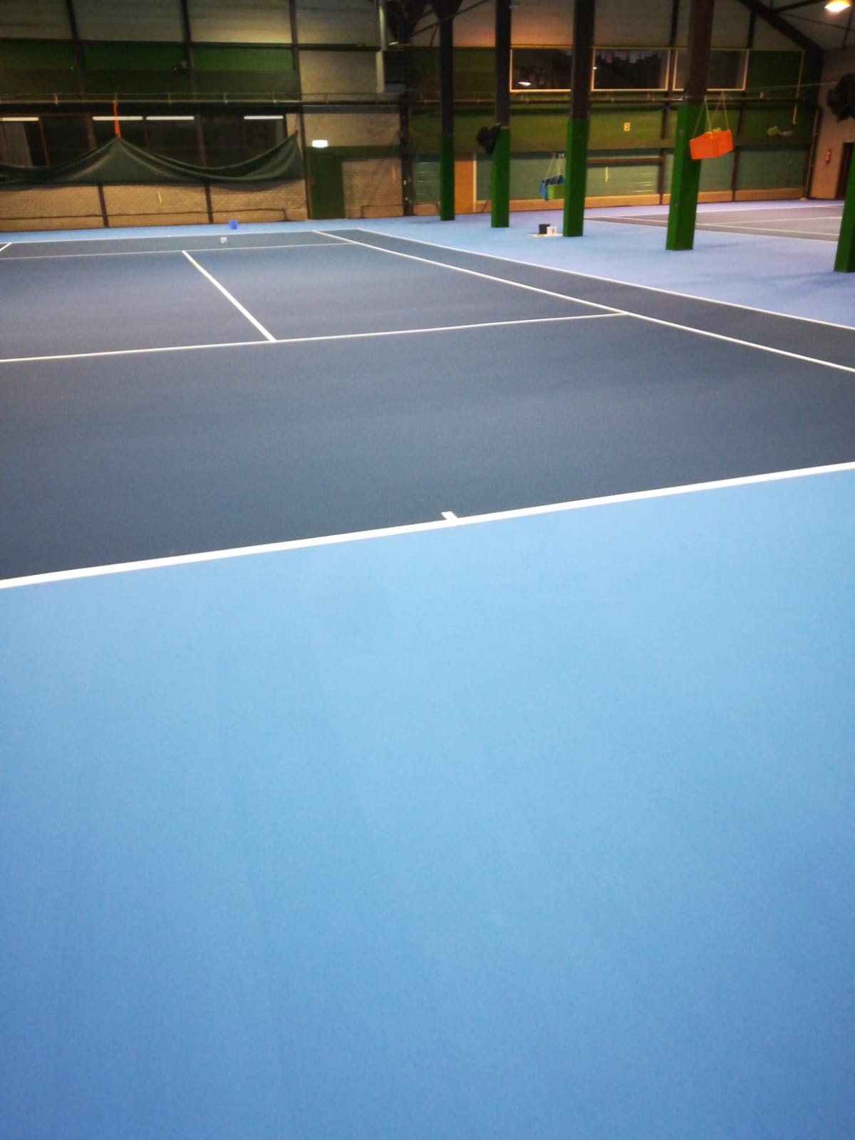 Nieuwe tennishal